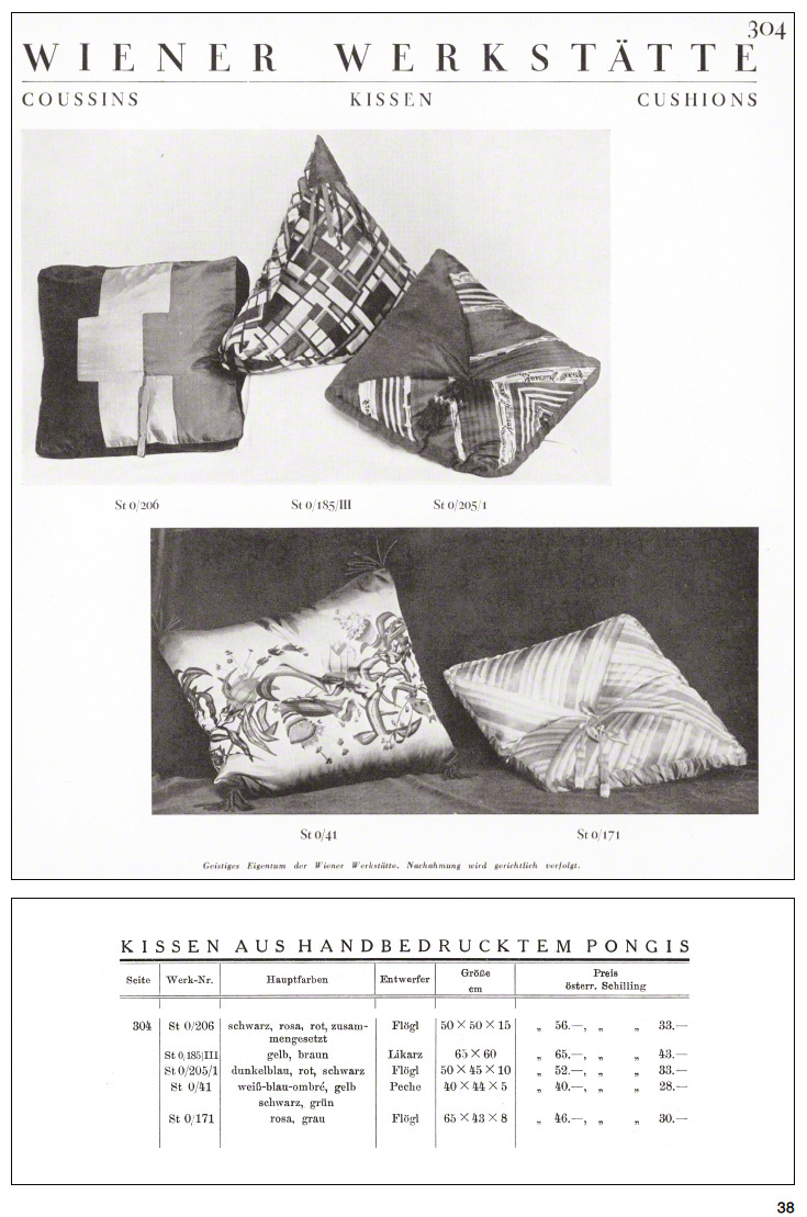 Wiener Werkstätte Katalog Katalog 1928